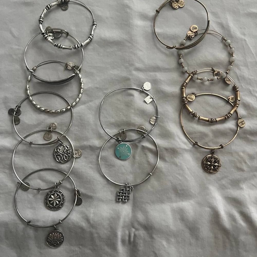 Alex and Ani Bracelets - Lot of 12